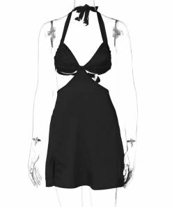 Shop Lena Jade Halter Tops Sloane Halter Dress