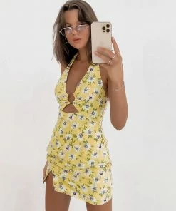 Shoplenajade Ava Halter Dress Halter Tops