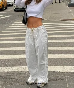 Shop Lena Jade Wide Leg Cargo Pants